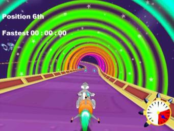 Pantallazo de Looney Tunes: Space Race para Dreamcast