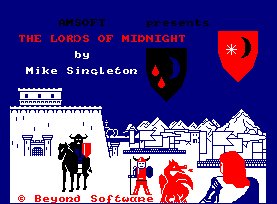 Pantallazo de Lords Of Midnight para Amstrad CPC