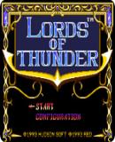 Carátula de Lords of Thunder (Consola Virtual)
