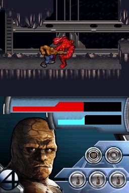 Pantallazo de Los 4 Fantasticos Y Silver Surfer para Nintendo DS