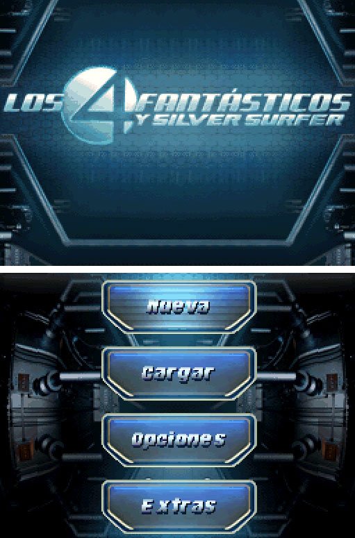 Pantallazo de Los 4 Fantasticos Y Silver Surfer para Nintendo DS