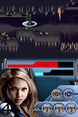 Pantallazo de Los 4 Fantasticos Y Silver Surfer para Nintendo DS