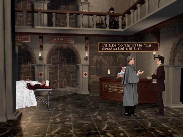 Pantallazo de Los Archivos secretos de Sherlock Holmes: El caso de la Rosa tatuada para PC