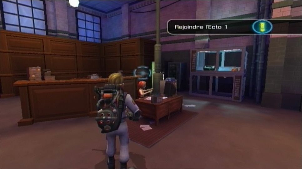 Pantallazo de Los Cazafantasmas : El Videojuego para Wii