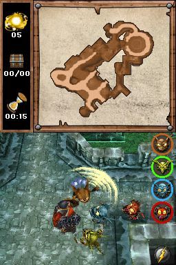 Pantallazo de Los Esbirros de Ovelrlord para Nintendo DS