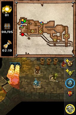Pantallazo de Los Esbirros de Ovelrlord para Nintendo DS