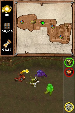 Pantallazo de Los Esbirros de Ovelrlord para Nintendo DS