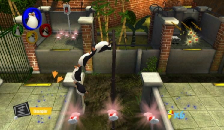 Pantallazo de Los Pinguinos De Madagascar: El Regreso Del Dr. EspirÁculo para Wii