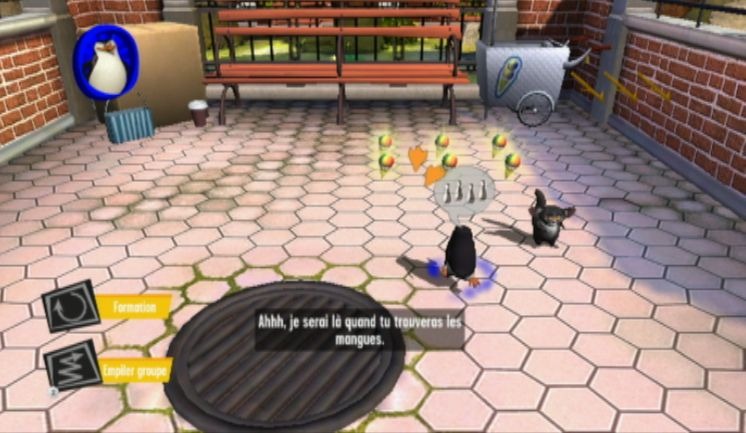 Pantallazo de Los Pinguinos De Madagascar: El Regreso Del Dr. EspirÁculo para Wii