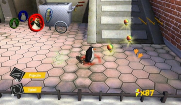 Pantallazo de Los Pinguinos De Madagascar: El Regreso Del Dr. EspirÁculo para Wii