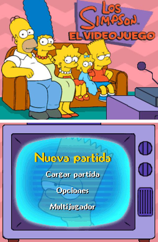 Pantallazo de Los Simpson: El VideoJuego para Nintendo DS