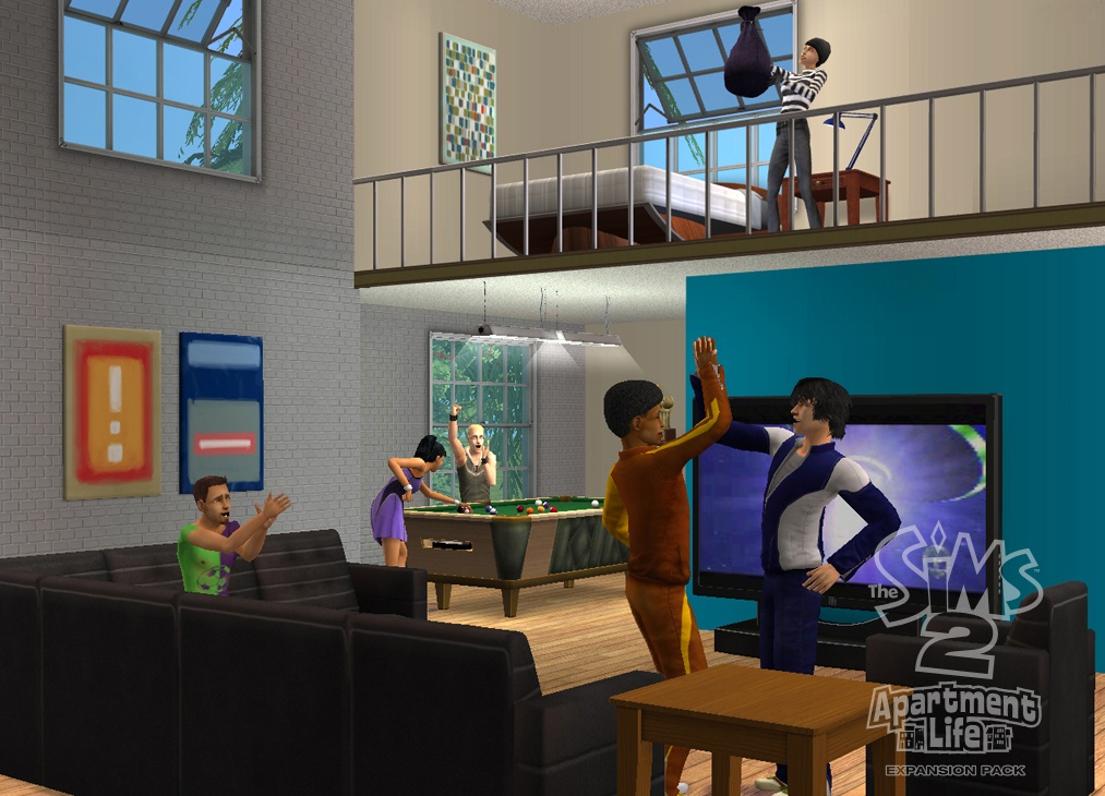 Pantallazo de Los Sims 2 Comparten Piso para PC
