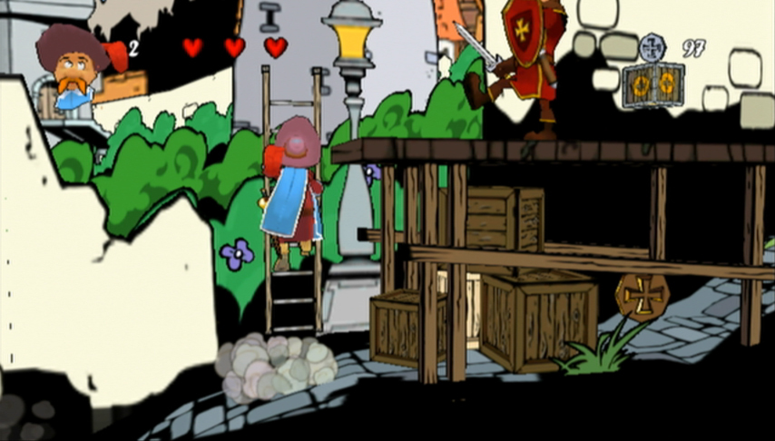 Pantallazo de Los Tres Mosqueteros (Wii Ware) para Wii