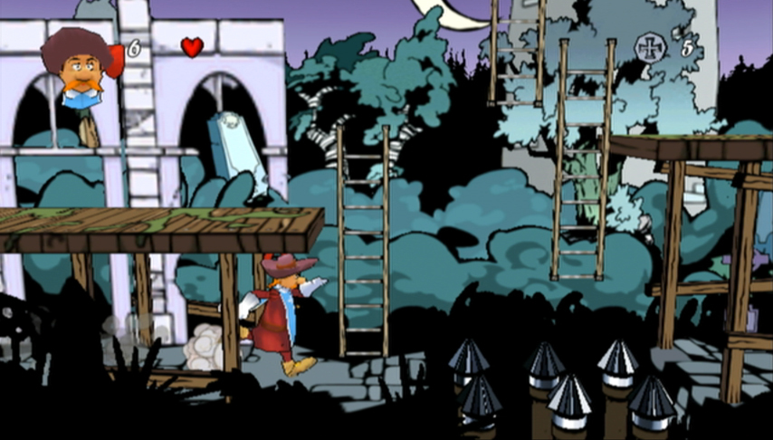 Pantallazo de Los Tres Mosqueteros (Wii Ware) para Wii