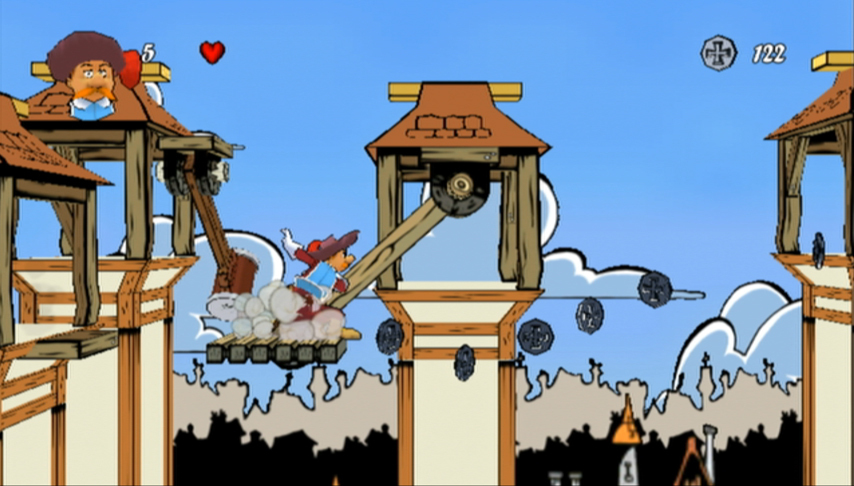 Pantallazo de Los Tres Mosqueteros (Wii Ware) para Wii