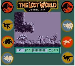 Pantallazo de Lost World: Jurassic Park, The para Game Boy