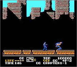 Pantallazo de Low G Man: The Low Gravity Man para Nintendo (NES)