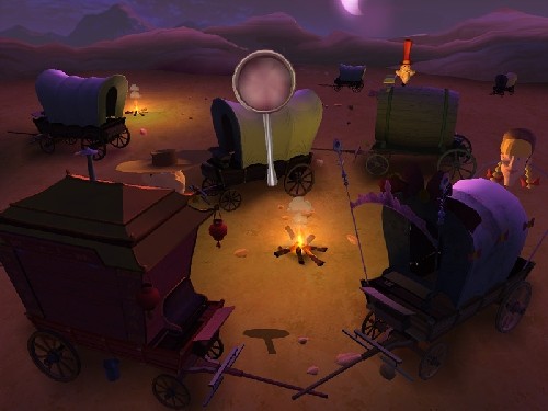 Pantallazo de Lucky Luke : Go West para PC