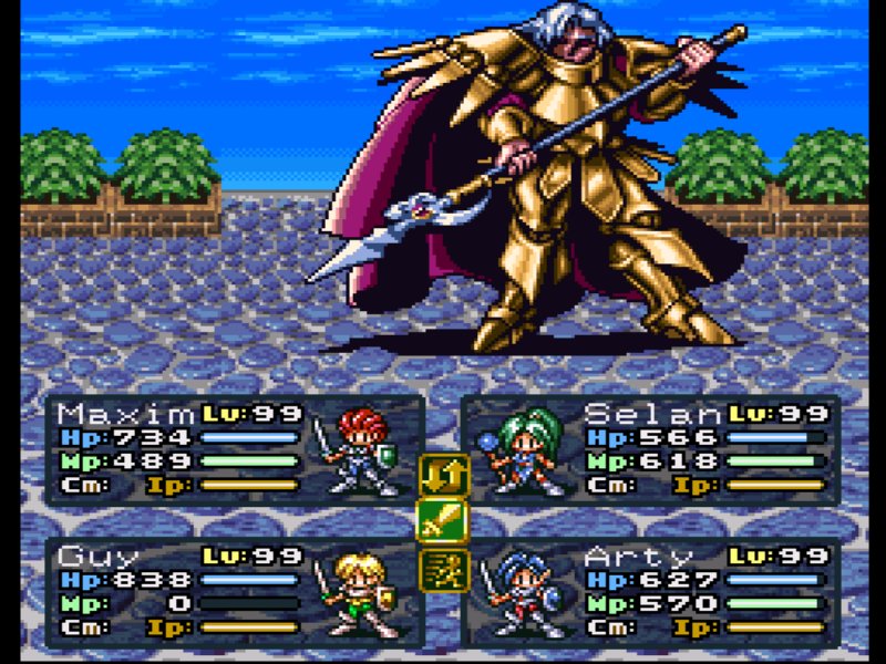 Pantallazo de Lufia II: Rise of the Sinistrals para Super Nintendo