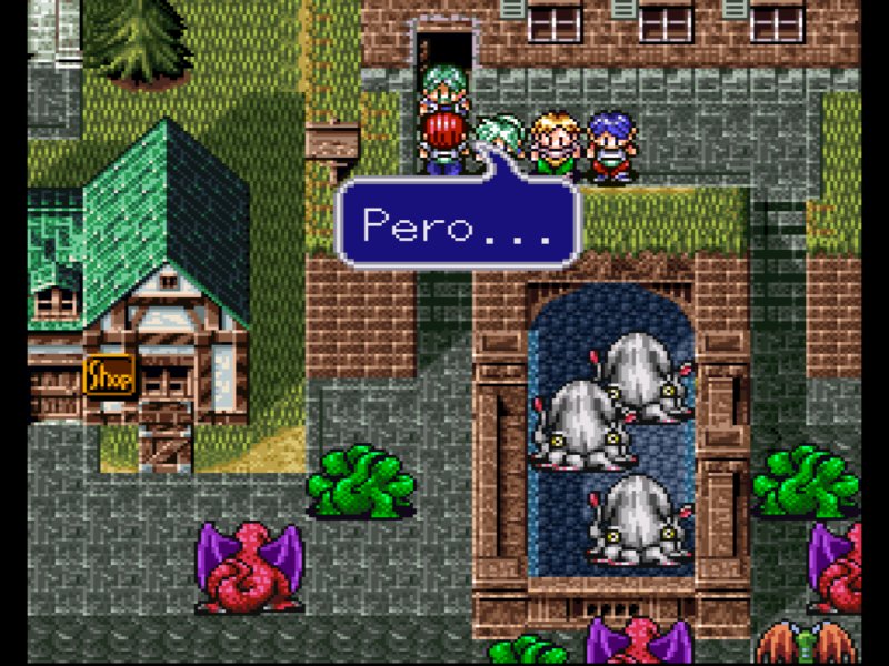Pantallazo de Lufia II: Rise of the Sinistrals para Super Nintendo