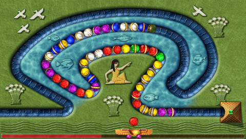 Pantallazo de Luxor: The Wrath of Set para PSP