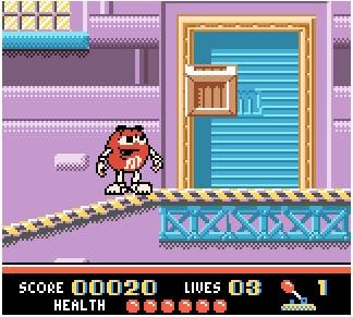 Pantallazo de M&M's Minis Madness para Game Boy Color