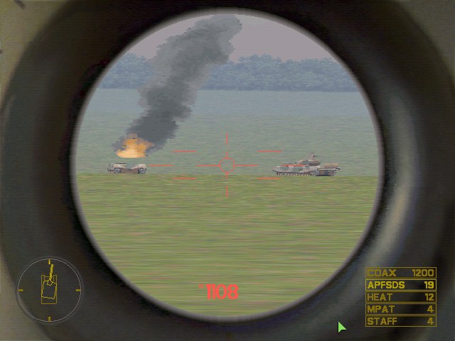 Pantallazo de M1 Tank Platoon II para PC