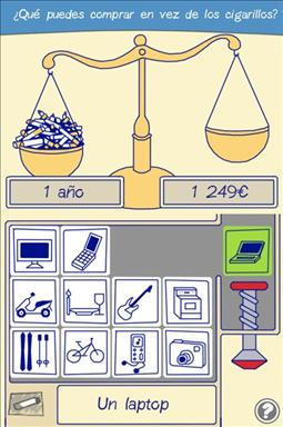 Pantallazo de MI EXPERTO en vida sana: Dejar de fumar con Allen Carr para Nintendo DS