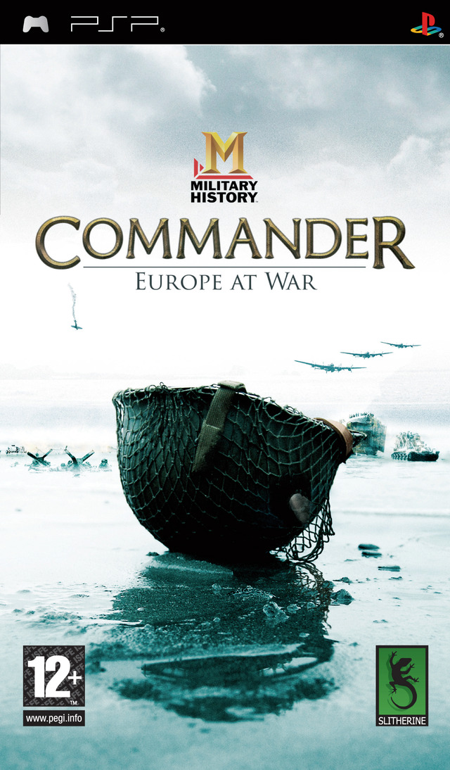 Caratula de MILITARY HISTORY Commander Europe at War para PSP