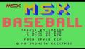 Pantallazo nº 32166 de MSX Baseball (255 x 199)
