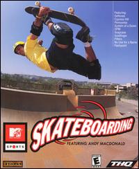 Caratula de MTV Sports: Skateboarding Featuring Andy Macdonald para PC