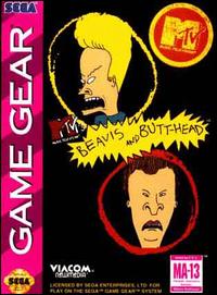 Caratula de MTV's Beavis and Butt-head para Gamegear