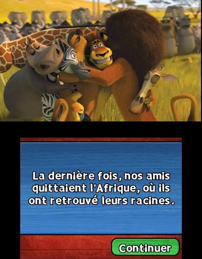 Pantallazo de Madagascar 3: De Marcha Por Europa para Nintendo 3DS