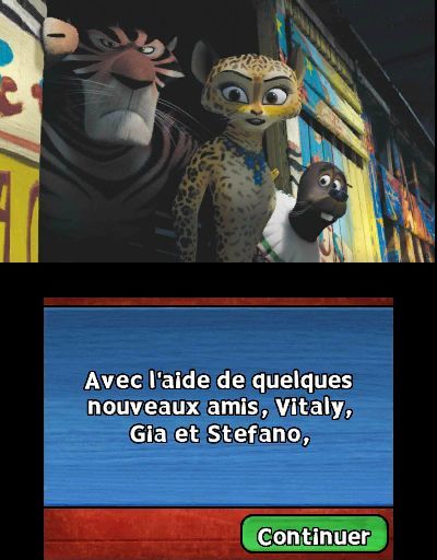 Pantallazo de Madagascar 3: De Marcha Por Europa para Nintendo 3DS