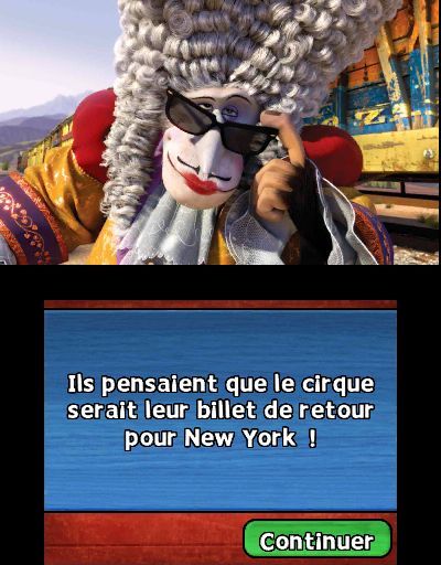 Pantallazo de Madagascar 3: De Marcha Por Europa para Nintendo 3DS