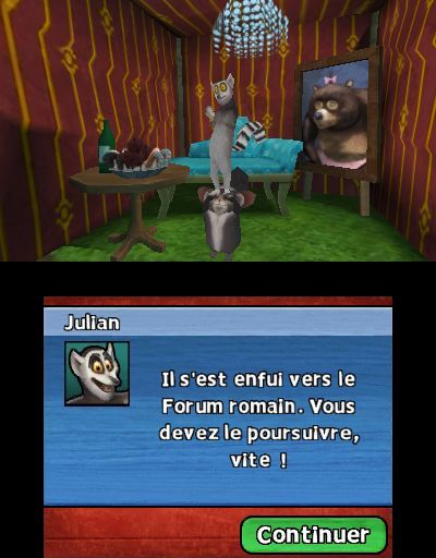 Pantallazo de Madagascar 3: De Marcha Por Europa para Nintendo 3DS