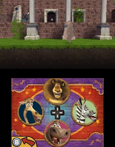 Pantallazo de Madagascar 3: De Marcha Por Europa para Nintendo 3DS