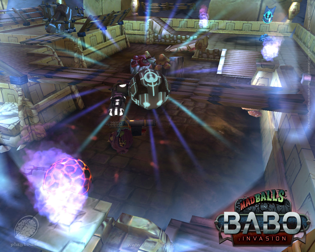 Pantallazo de Madballs in Babo Invasion (Xbox Live Arcade) para Xbox 360