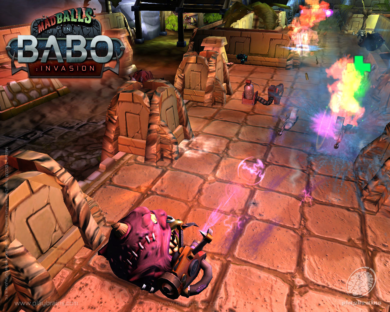 Pantallazo de Madballs in Babo Invasion (Xbox Live Arcade) para Xbox 360