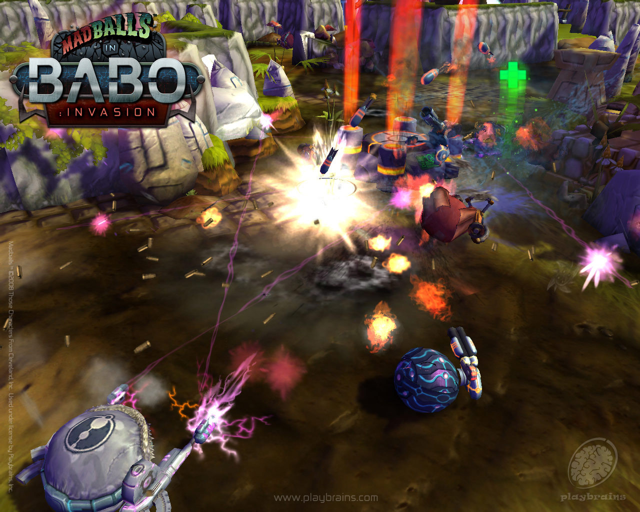 Pantallazo de Madballs in Babo Invasion (Xbox Live Arcade) para Xbox 360
