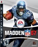 Carátula de Madden NFL 07