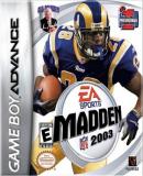 Carátula de Madden NFL 2003