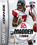 Carátula de Madden NFL 2004