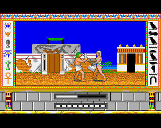 Pantallazo de Mafdet And The Book Of The Dead para Amiga