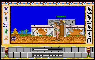 Pantallazo de Mafdet and the Book of the Dead para Atari ST