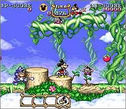 Pantallazo de Magical Quest starring Mickey Mouse, The para Super Nintendo