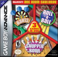 Caratula de Majesco's 3-in-1 Rec Room Challenge para Game Boy Advance