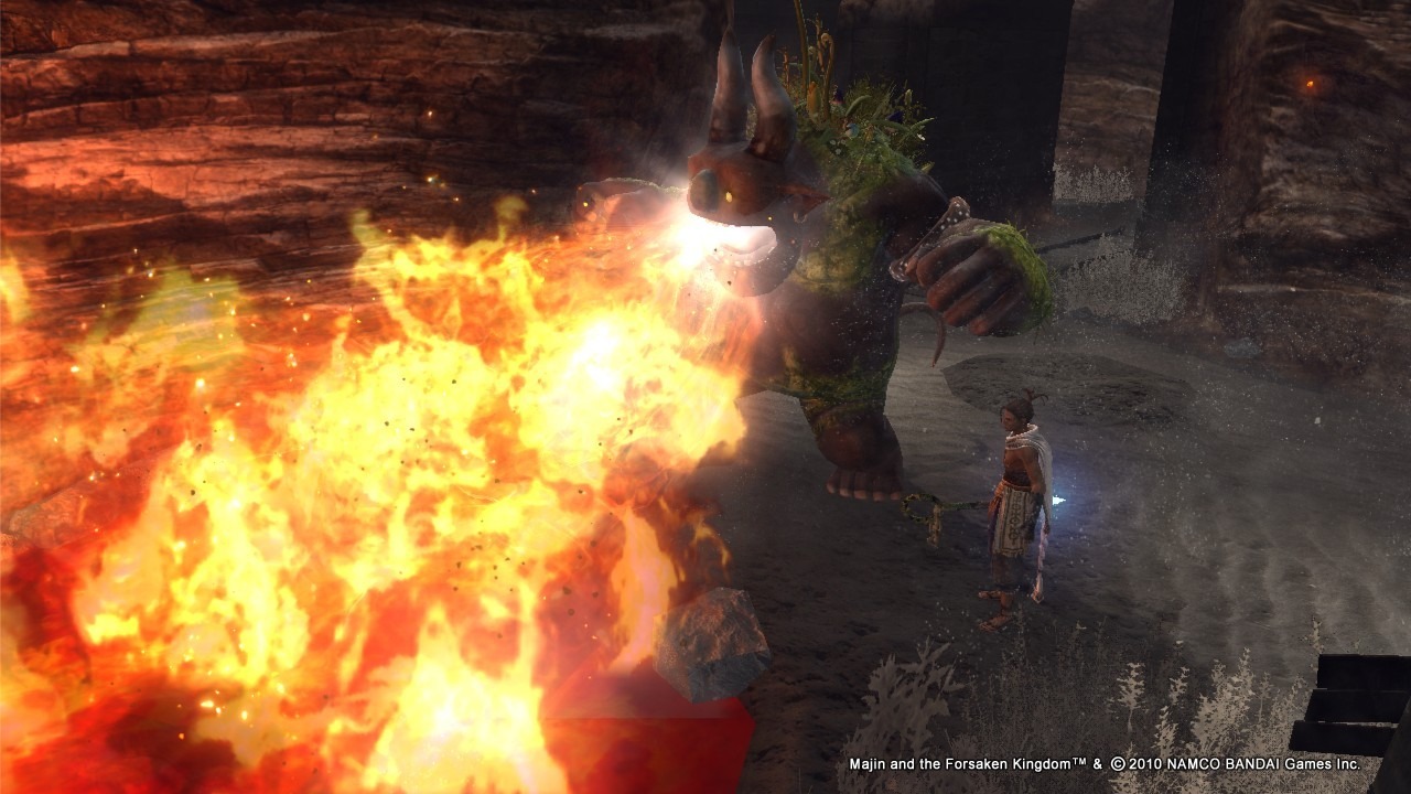 Pantallazo de Majin and the Forsaken Kingdom para Xbox 360