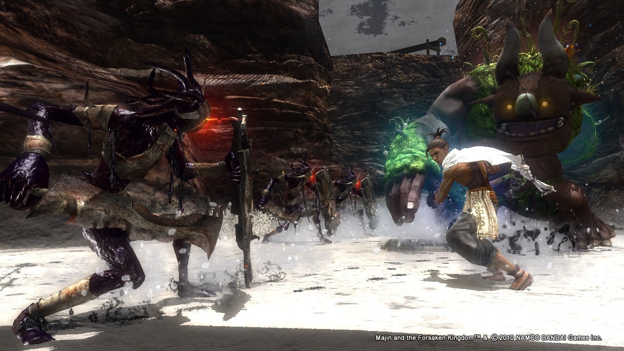 Pantallazo de Majin and the Forsaken Kingdom para Xbox 360