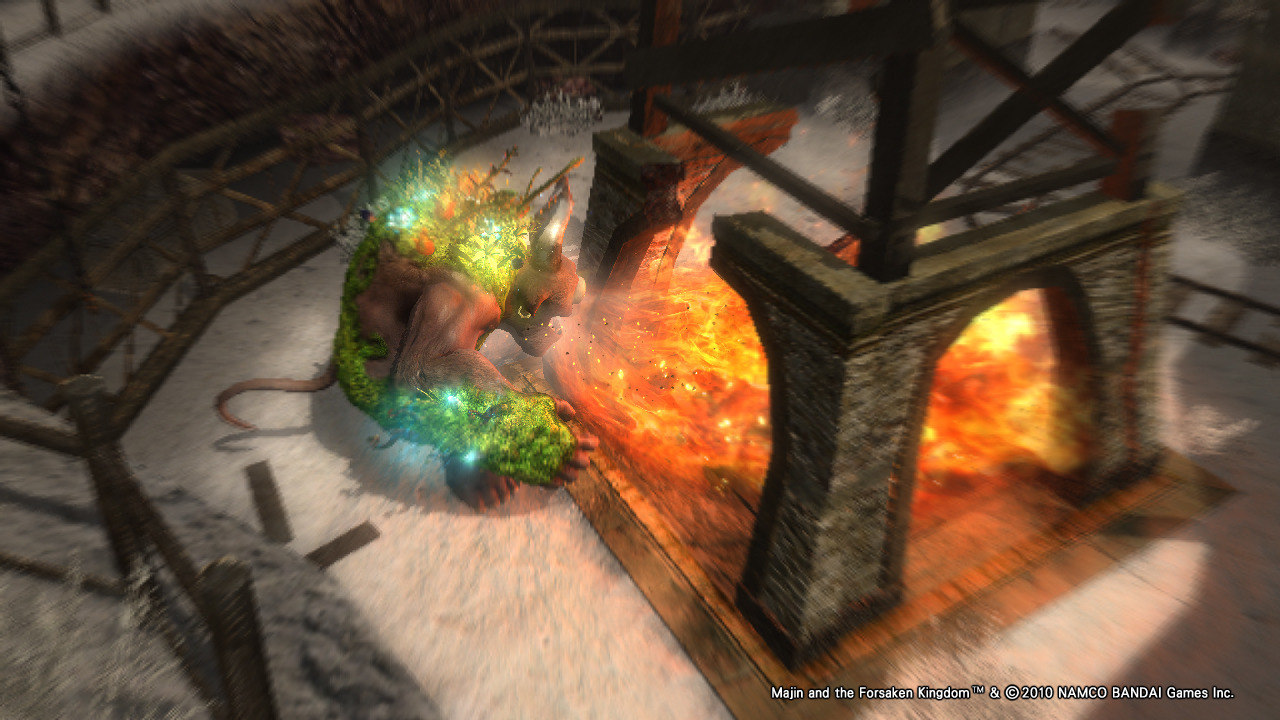 Pantallazo de Majin and the Forsaken Kingdom para Xbox 360